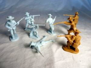 San Juan Hill figures--- 32 Pieces (54mm) , 54mm Toy Soldiers+Spanish ...