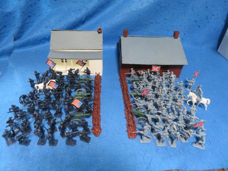 BMC917A BMC Civil War Large Lot (54MM) 131 pieces