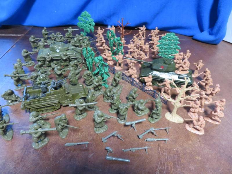 CTS986C Korean War Playset (54MM) 117 Pieces