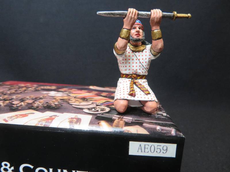 K&CAE059 King & Country, Ancient Egypt - Paying Homage, Painted Metal, MIB