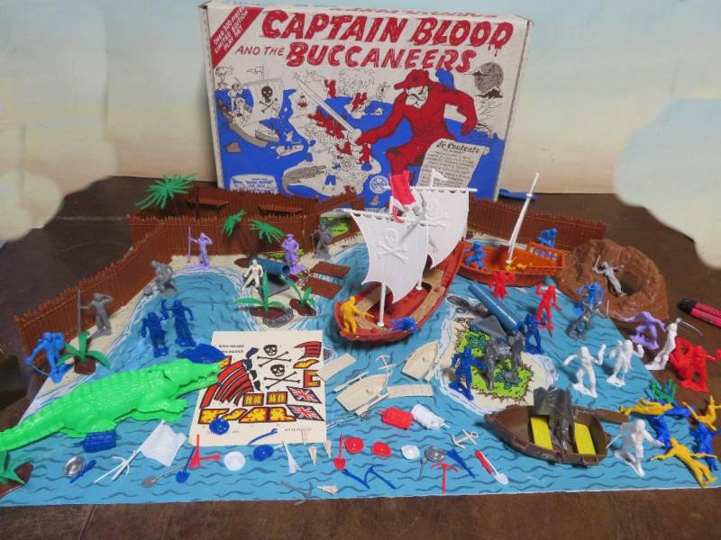 MPC901A Captain Blood and the Buccaneers Playset (54MM)