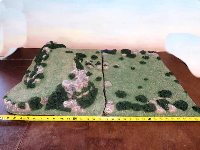 PAS712A Paragon, Rock & Grass Terrain Bases (54MM) 48