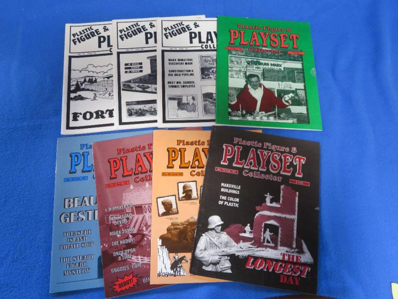 PFPC#3 Plastic Figure & Playset Collector Magazine, Group #3 - 8 Magazines