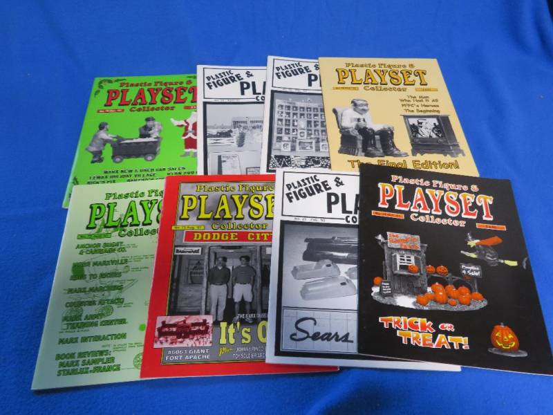 PFPC#4 Plastic Figure & Playset Collector, Group #4 - 8 Magazines